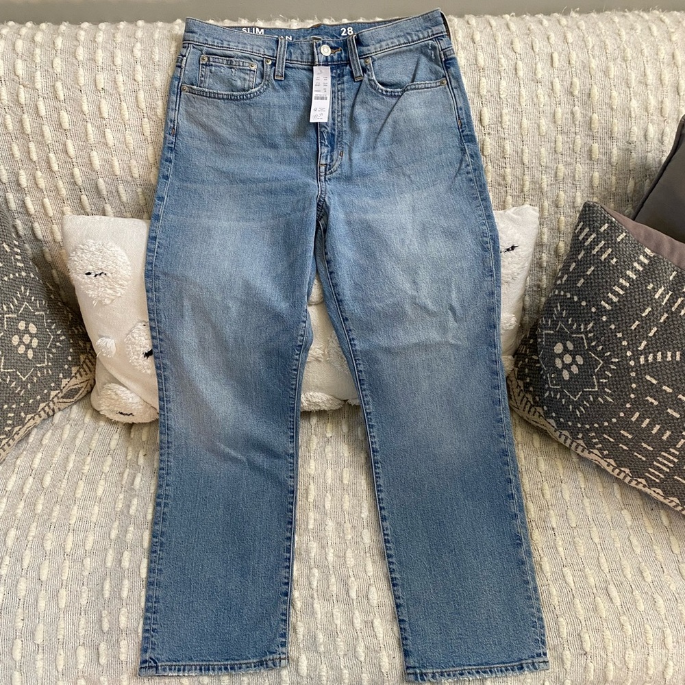 {J.Crew} NWT Slim Boyfriend Jean